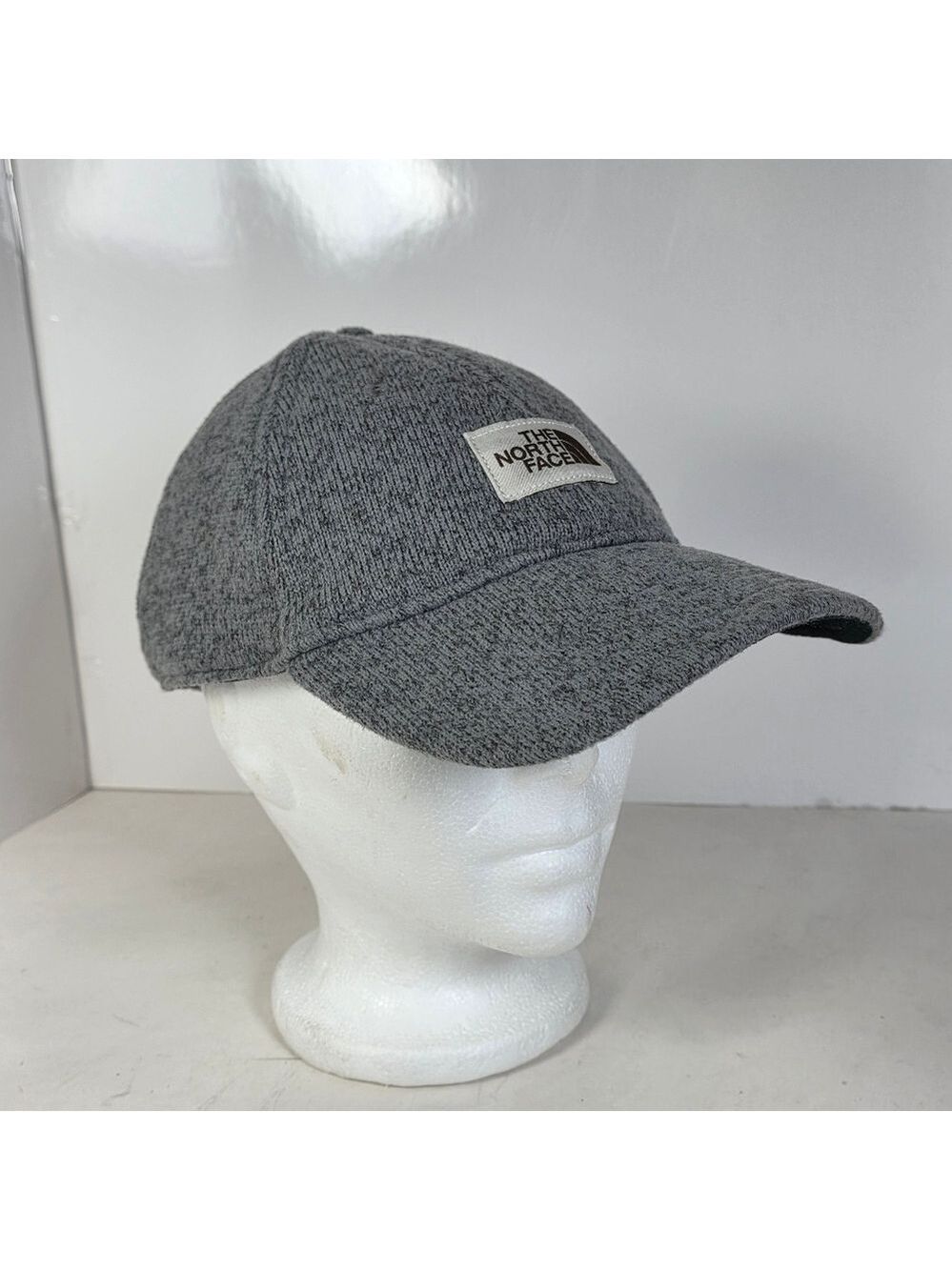 The North Face Gray Fleece Baseball Cap Hat